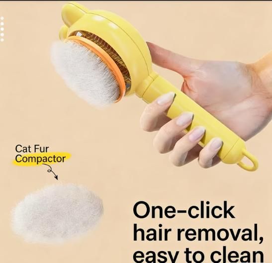 Rabbit-Ear Style Grooming Comb For Pet