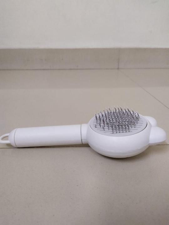 Rabbit-Ear Style Grooming Comb For Pet